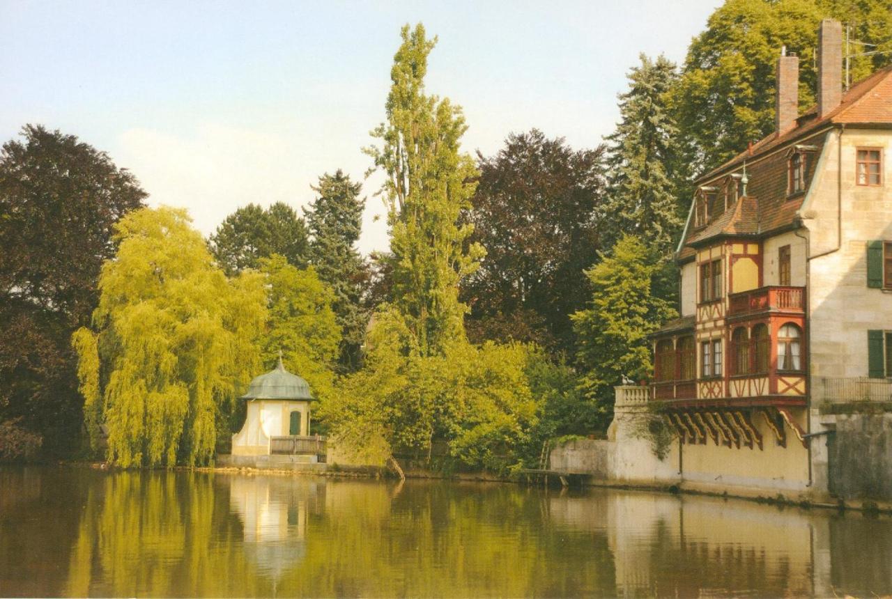 Ferienwohnung Villa Am Fluss Lauf an der Pegnitz Dış mekan fotoğraf