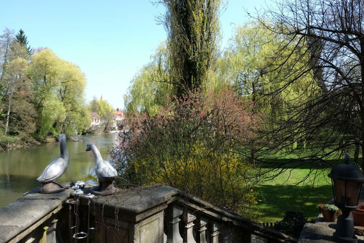 Ferienwohnung Villa Am Fluss Lauf an der Pegnitz Dış mekan fotoğraf
